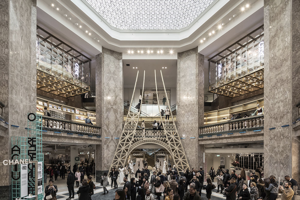 BIG Uncovers Galeries Lafayette